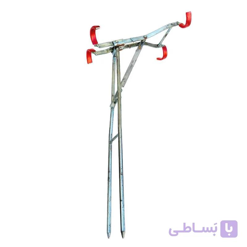 پایه چوب ماهیگیری مدل دو قلو