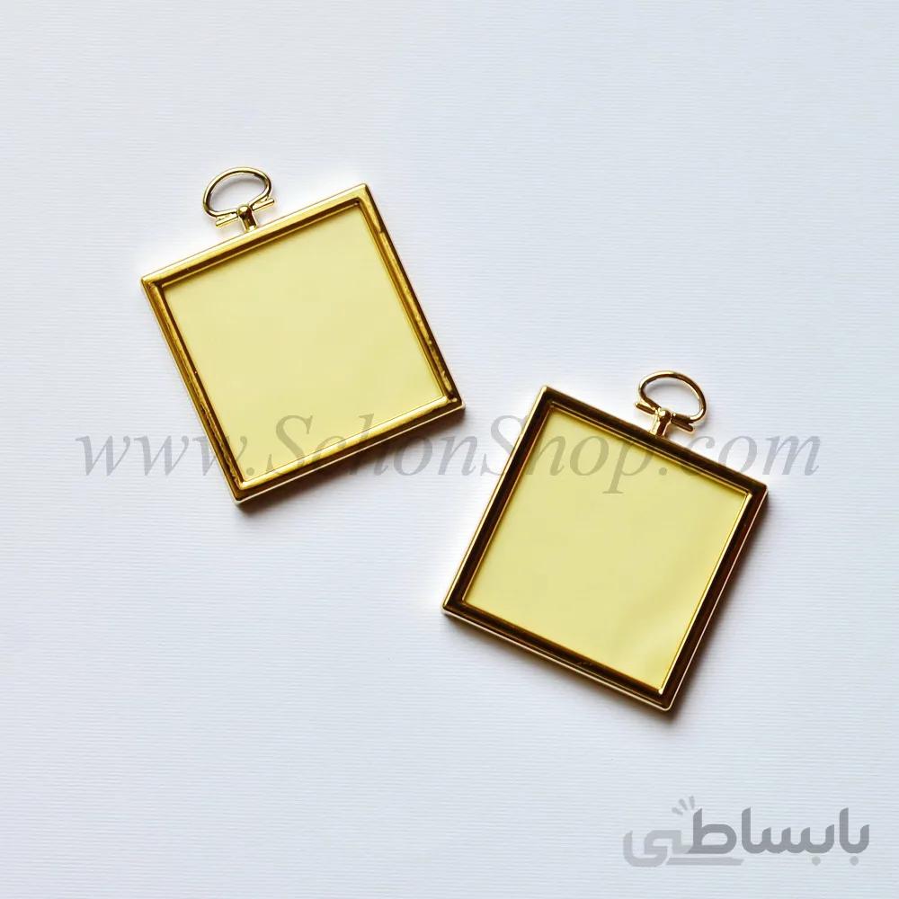 قاب طلایی مربع