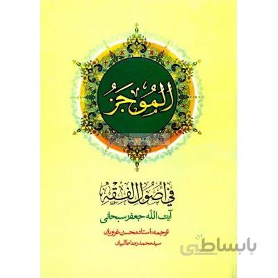 الموجز فی اصول الفقه - جلد اول
