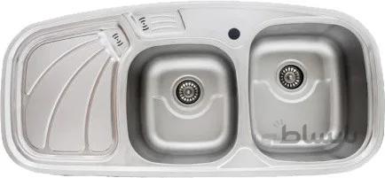سینک ظرفشویی توکار بیمکث ا Bimax Double Bowl Sink BS911