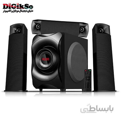 پخش کننده موسیقی و اسپیکر 4 تکه کامپیوتر و لپ تاپ تسکو مدل TS 2184 ا TSCO 4 Parts Music Player and Speaker Set - TS 2184