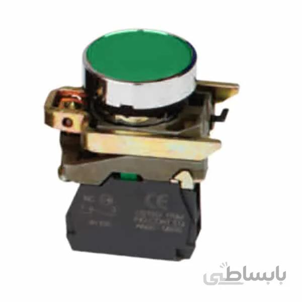 شستی استارت فلزی سبز سالزرSA22-BA31-1NO-GREEN