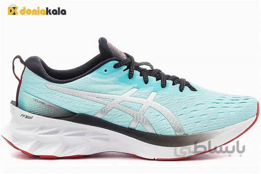 کتونی اسیکس اورجینال پیاده روی و اسپرت مدل نوابلاست Asics Novablast 2 1011B192-400 ا Original ketone for walking and sports Asics Novablast 2 1011B192-400