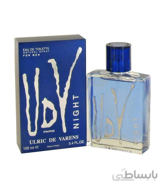 ادوتویلت مردانه Night حجم 100میل یو دی وی ا UDV Night Eau De Toillete For Men 100ml