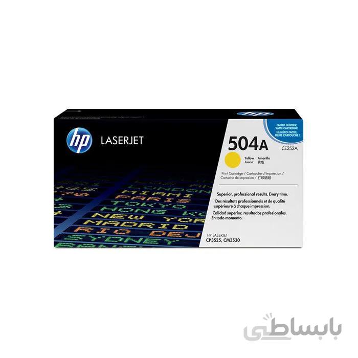تونر کارتریج لیزری زرد اچ پی 504A