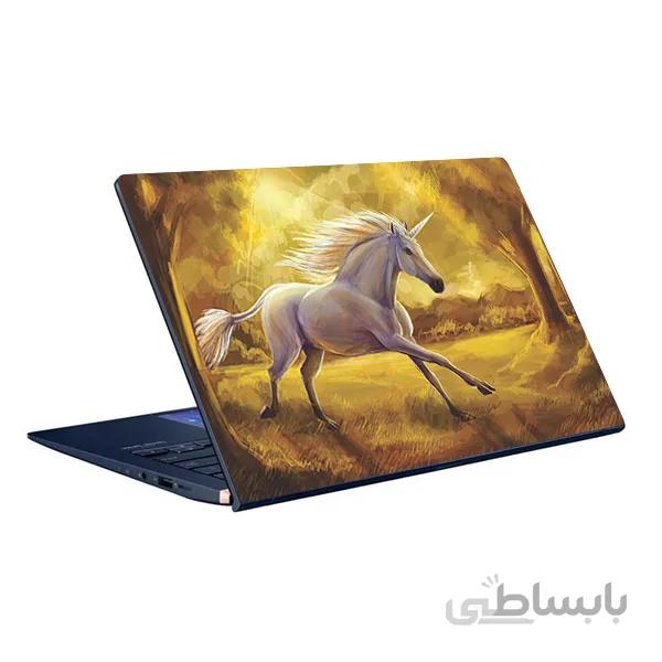 اسکین لپ تاپ طرح Horse کد ۰۲