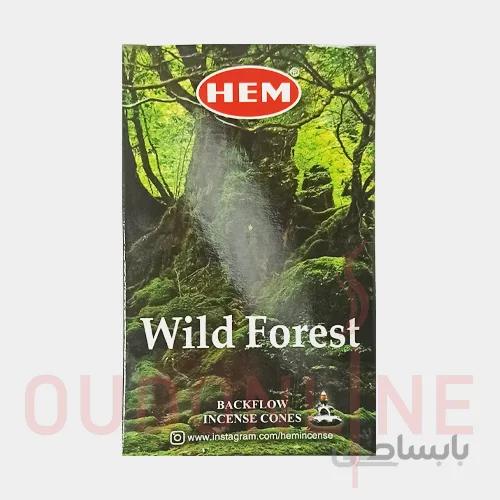 عود خوشبو کننده آبشاری هِم Hem مدل جنگل وحشی(وایلدفارست)واید فارست Wild Forest