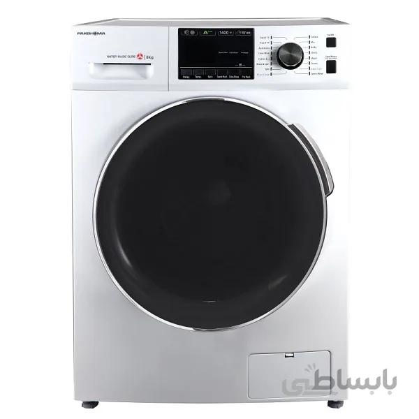 ماشین لباسشویی پاکشوما مدل TFU-84401 ا Pakshoma automatic washing machine model TFU-84401