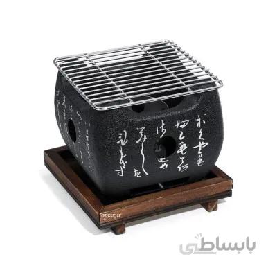 اجاق ذغالی خانگی رومیزی مدل ژاپنی