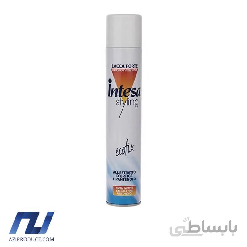 اسپری نگهدارنده حالت مو اینتسا سری Styling مدل Ecofix حجم 500 میل