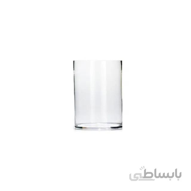 گلدان شیشه ای استوانه ای دهانه 17 - در سایز های مختلف