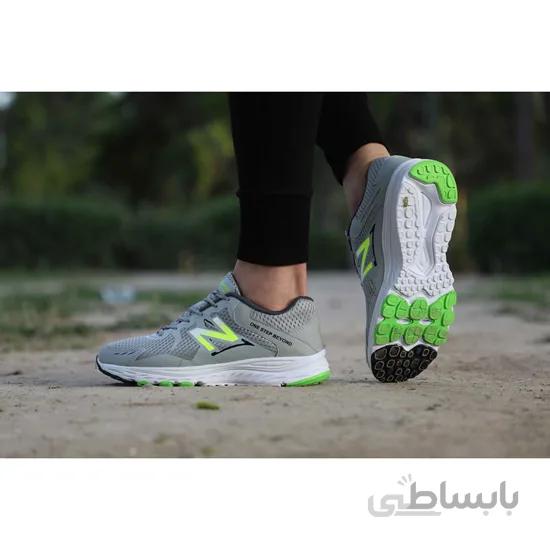نیوبالانس طوسی سبز 028