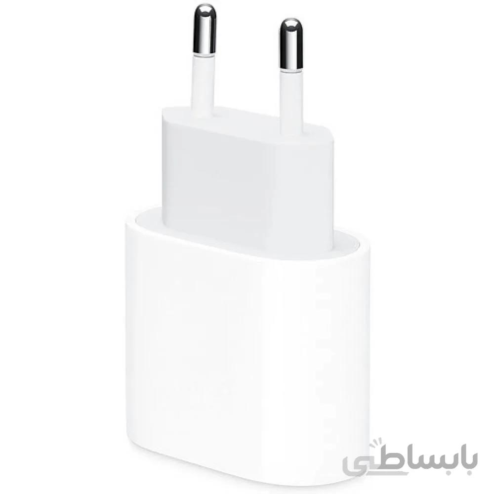 شارژر ۲۰وات اپل ۲۰W USB-C Power Adapter (اورجینال)