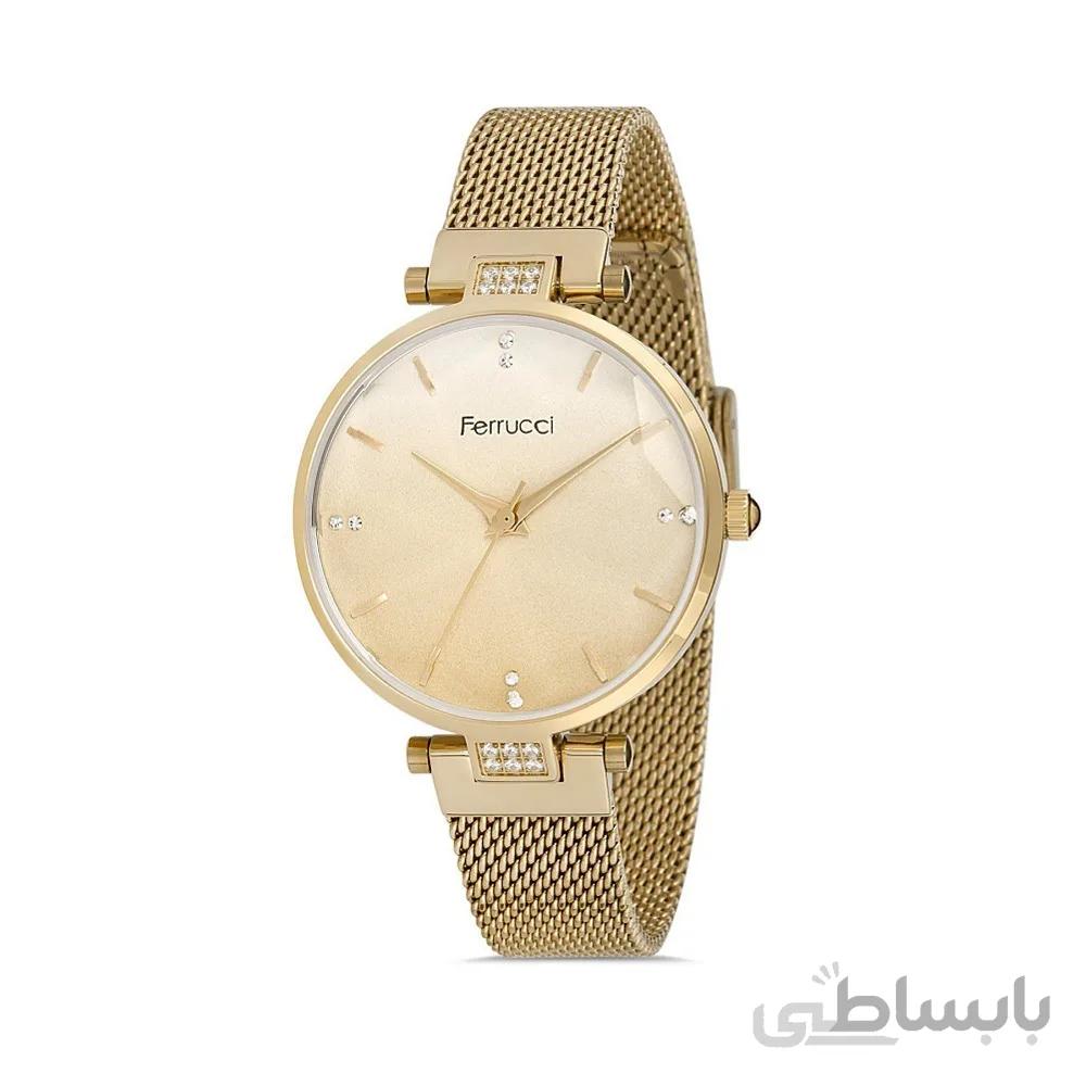 ساعت مچی عقربه ای زنانه برند فروچی Ferrucci مدل FC 13718H.03