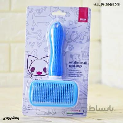 برس مخصوص گربه و سگ دارای دکمه تخلیه مو ساخت چین کد۵۴۷