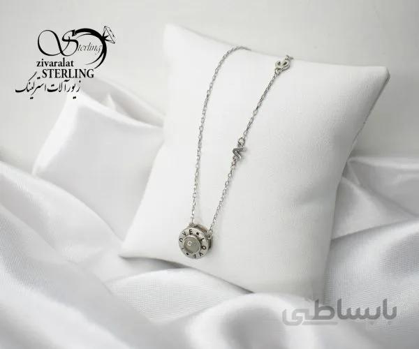 گردنبند نقره زنانه کد 180580