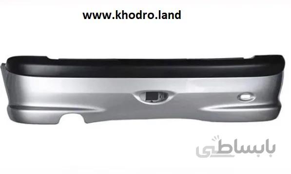 سپر عقب 206 نقره ای مهرساز