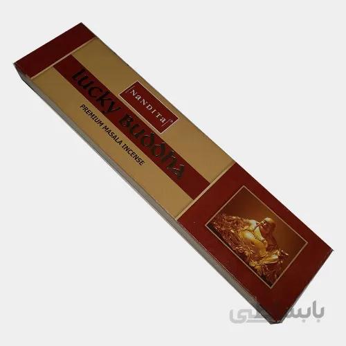 عود خوشبو کننده ناندیتا NaNDITa مدل دست ساز لاکی بودا (بودای شانس – جذب ثروت و شانس) Lucky Buddha