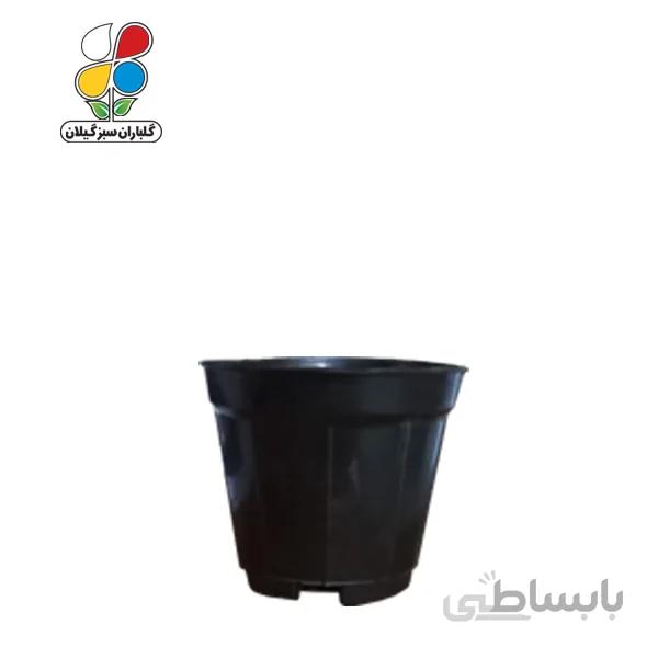 گلدان کشاورزی 8 سانتی‌ متری مدل GPPA12 مشکی