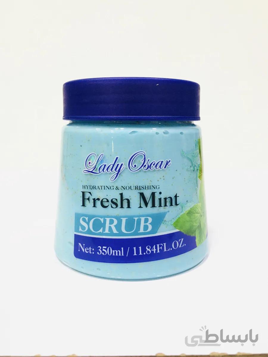 اسکراب ماسک شنی لیدی اسکار(LADY OSCAR)رایعه نعناع 350 میلی لیتر