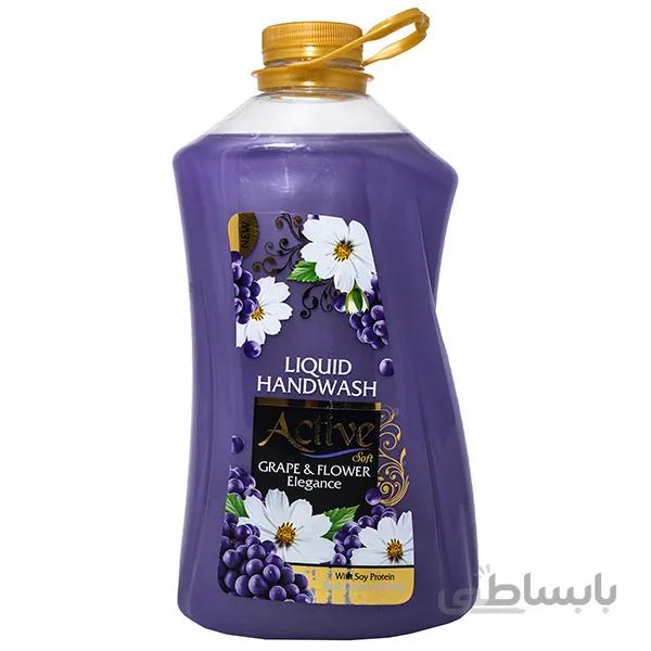 مایع دستشویی صدفی بنفش ۲۵۰۰ گرمی اکتیو