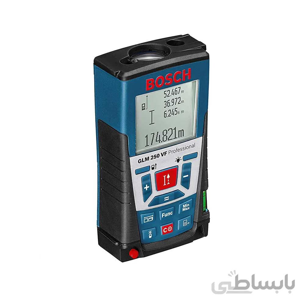 متر لیزری 250متری بوش به همراه سه پایه مدل GLM 250 VF+BT 150 ا Bosch GLM 250 VF Laser Measure