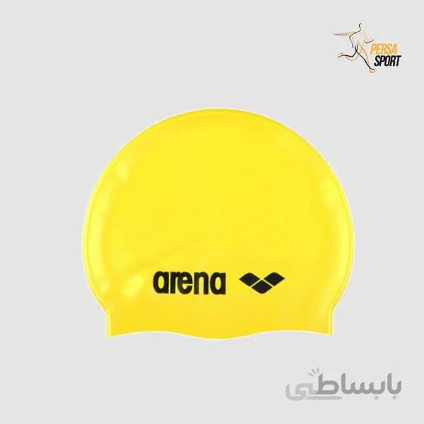 کلاه شنا ارنا Arena Cap Classic Silicon YLW