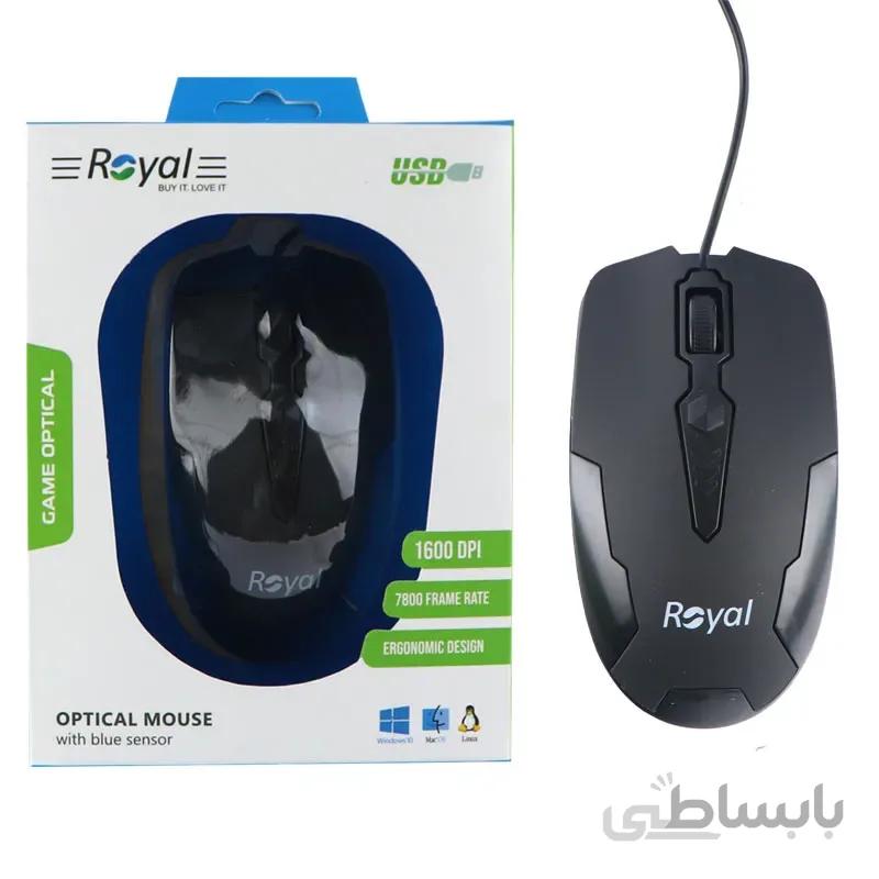 ماوس رویال مدل M-220 ا Royal M-220 Mouse