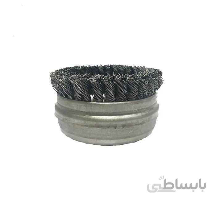 فرچه سیمی کاسه ای بافته 10