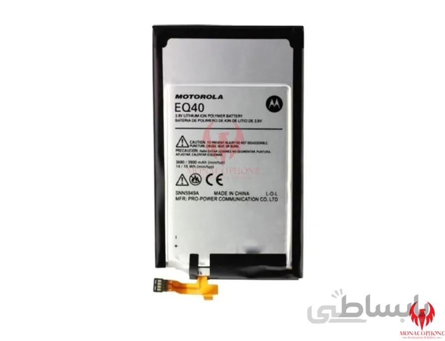 باتری اورجینال موتورولا EQ40 ظرفیت 3900 میلی آمپر ساعت ا Motorola EQ40 3900mAh Original Battery