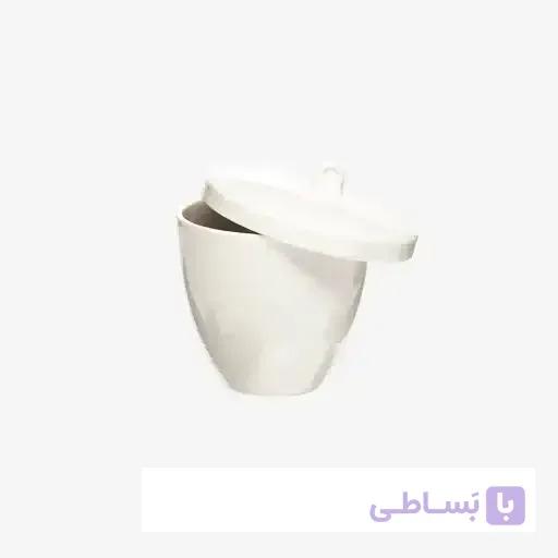 کروزه چینی سایز ۱۰۰ میل | بوته چینی سایز ۱۰۰ml