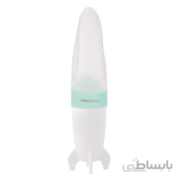 سرلاک خوری سیلیکونی قاشقی 90 میل کیکا بو kikka boo