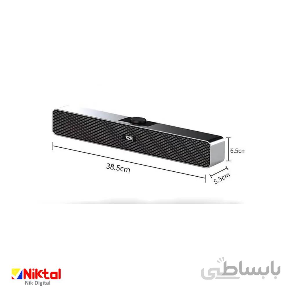 Soaiy SA-A6 Bluetooth Speaker with USB اسپیکر بلوتوثی