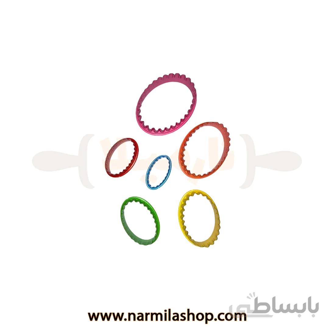 کاتر بیضی رنگی