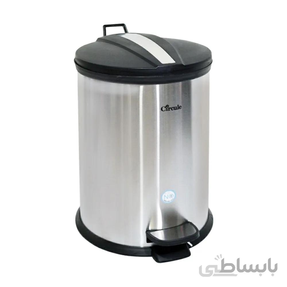 سطل 20 لیتری پدالدار CE-2010 درب پلاستیک
