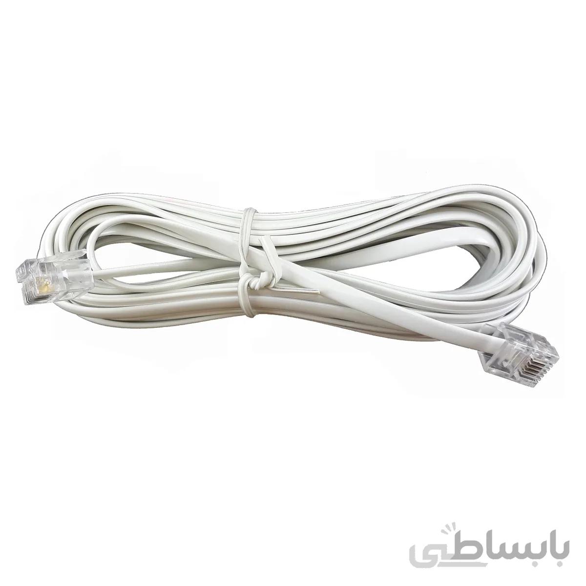 کابل تلفن طول 5 متر