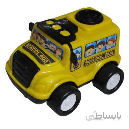 ماشین بازی طرح اتوبوس مدرسه