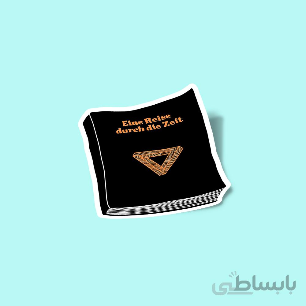 استیکر Dark - Time Travel Book