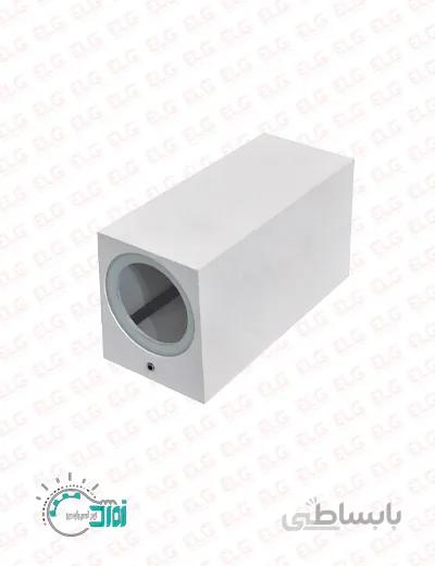 چراغ دکوراتیو دو طرفه مکعبی IP54 کد 112/2