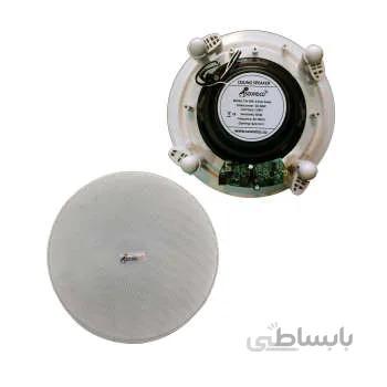 بلندگو سقفی توکار بلوتوثی ساندکو مدل TW306 مجموعه دو عددی ا Soundco TW306 Ceiling Speaker With Bluetooth Amplifier 2-digit set