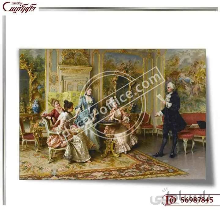 کاغذ دیواری سه بعدی کلاسیک 7845 ا Classic 3D Wallpaper 7845