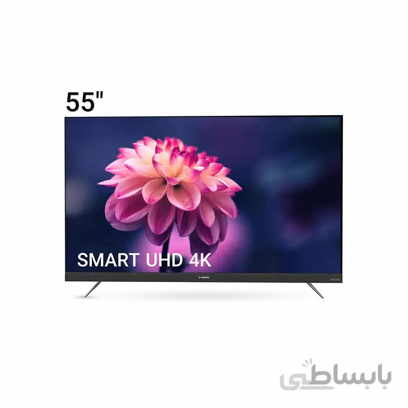 تلویزیون 55 اینچ ایکس ویژن مدل X.VISION UHD 4K 55XTU835 ا X.VISION TV 55XTU835