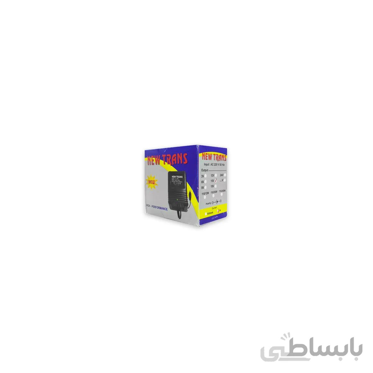 اداپتور 15 ولت 1 امپر ترانسی نیو ترانس NEW TRANS
