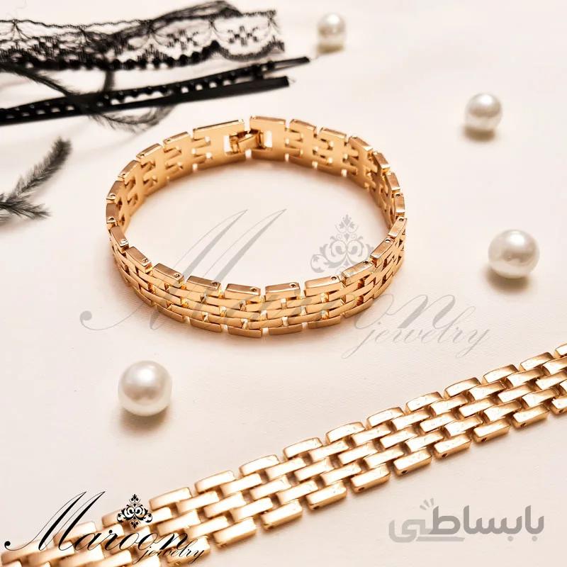 دستبند آجری پهن مارون CD81