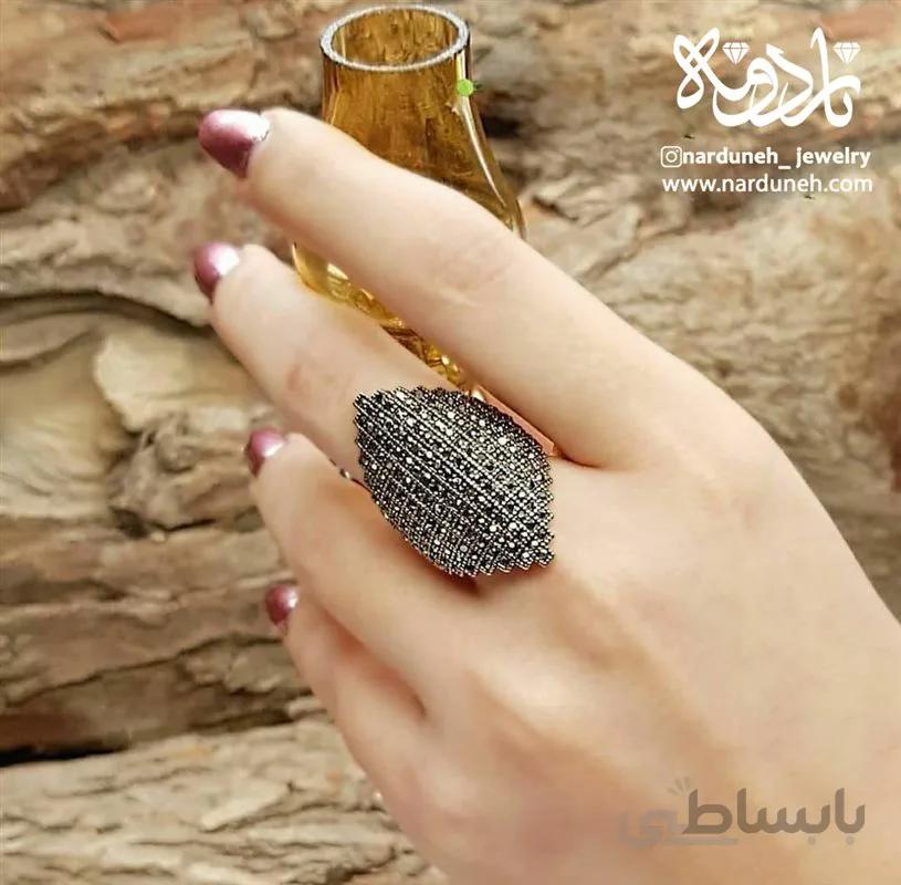 انگشتر مارکازیت - 08/ سایز 7 و 8
