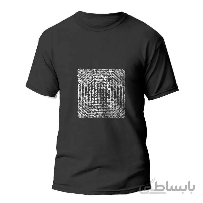 تیشرت طرح گرافیکی Distortion