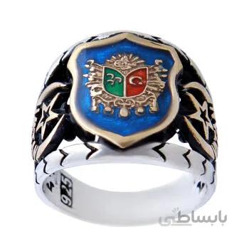 انگشتر نقره مردانه کد am 473