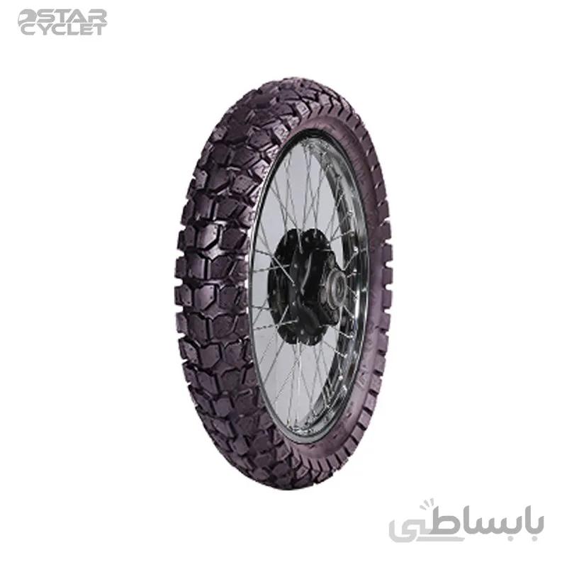 لاستیک موتور سیکلت ایران یاسا مدل 17\4.60 مناسب MKZ 200، کویر CRF 249