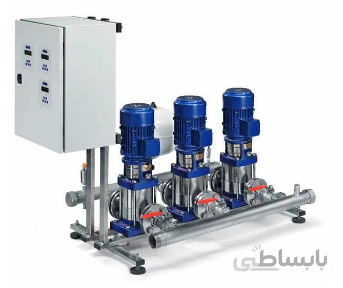 بوستر پمپ آبرسانی دور متغیر 3 HP شوفاژایران 32-200