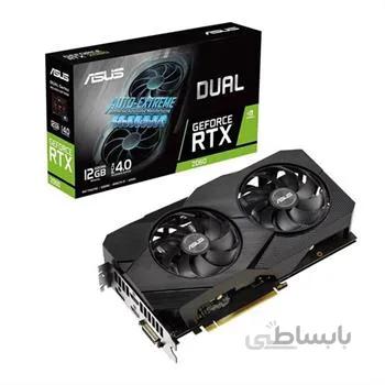 کارت گرافیک ایسوس مدل DUAL-RTX2060-12G-EVO حافظه 12 گیگابایت ا ASUS DUAL-RTX2060-12G-EVO Graphics Card